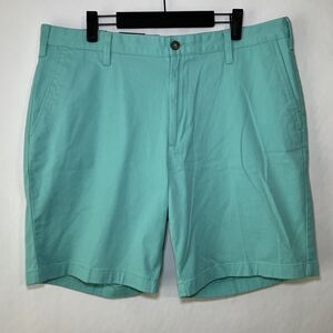 Nautica Men's Flat Front Shorts in Aqua NWOT